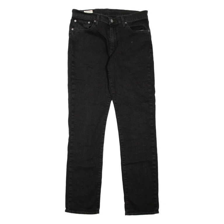 LEVI'S 511 BIG E Jeans Mens Black Slim Straight W32 L32