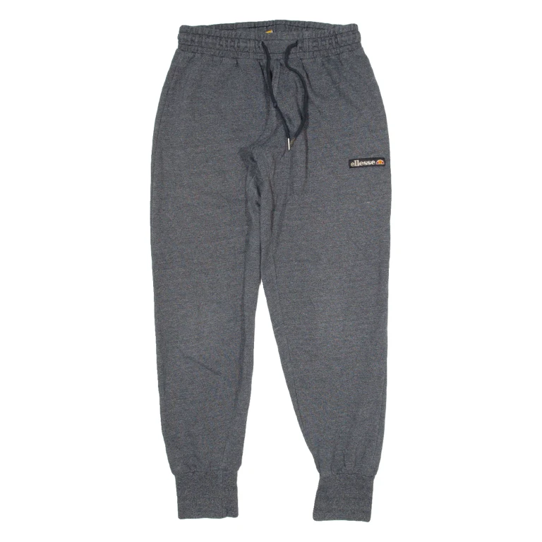 ELLESSE Womens Joggers Grey Tapered UK 10 W30 L30