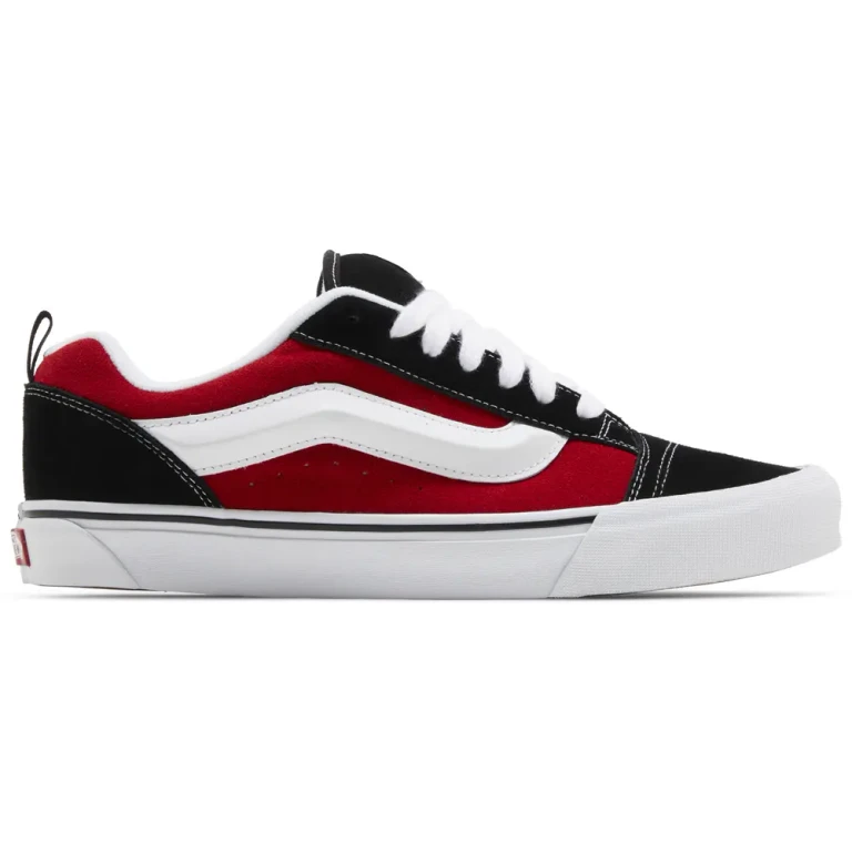 [vn0009qc6rt] Mens Vans Knu Skool - Red/white/black