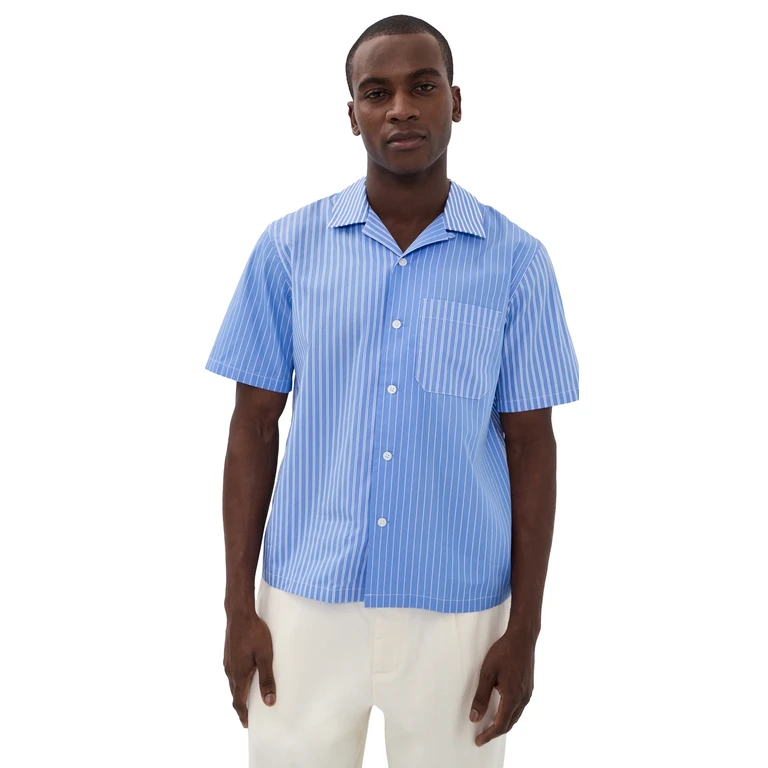 rag & bone Avery Poplin Shirt Blmst M