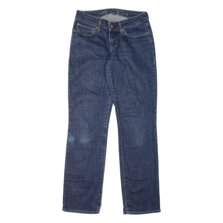 LEVI'S Womens Jeans Blue Regular Straight W27 L30