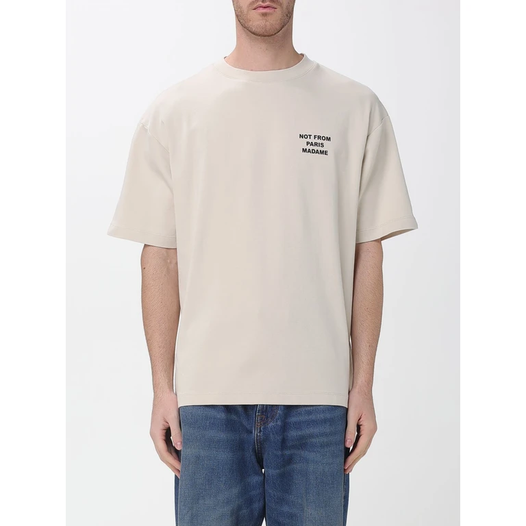 DRÔLE DE MONSIEUR T-Shirt Men color Beige (PERMTS203CO002MT)