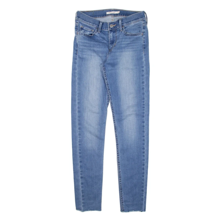 LEVI'S 710 Womens Jeans Blue Slim Skinny W27 L28