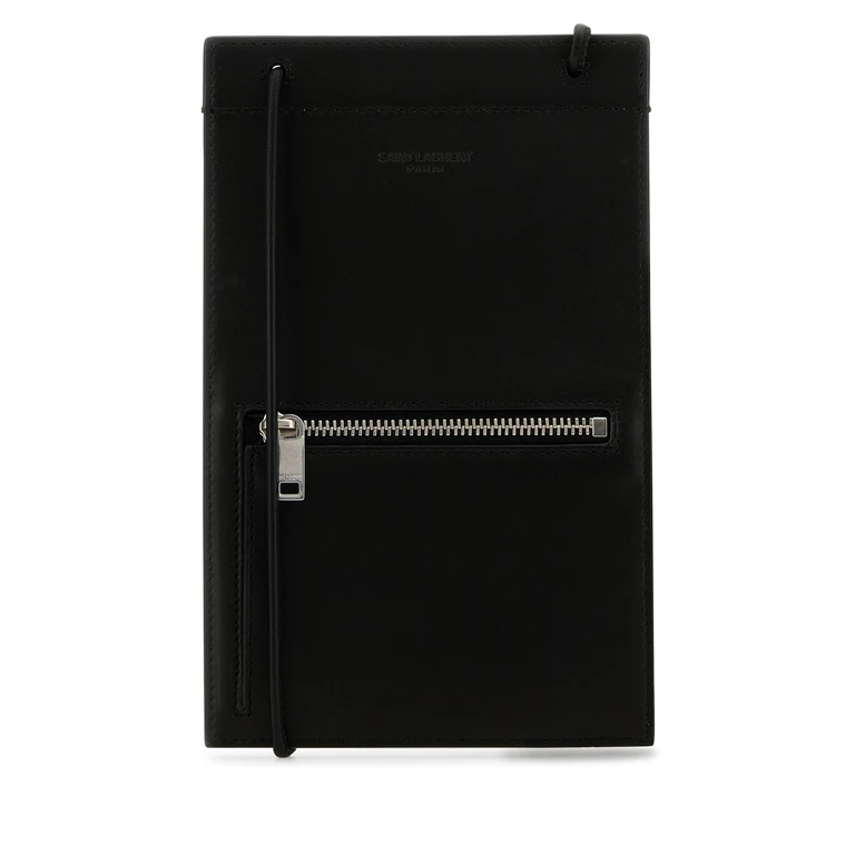 Saint Laurent 778358bwr0e 1000 Nero Portafogli