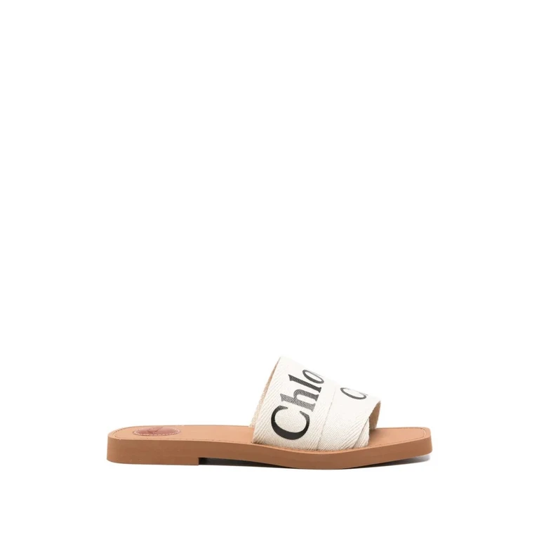CHLOE "Woody" Flat Slippers