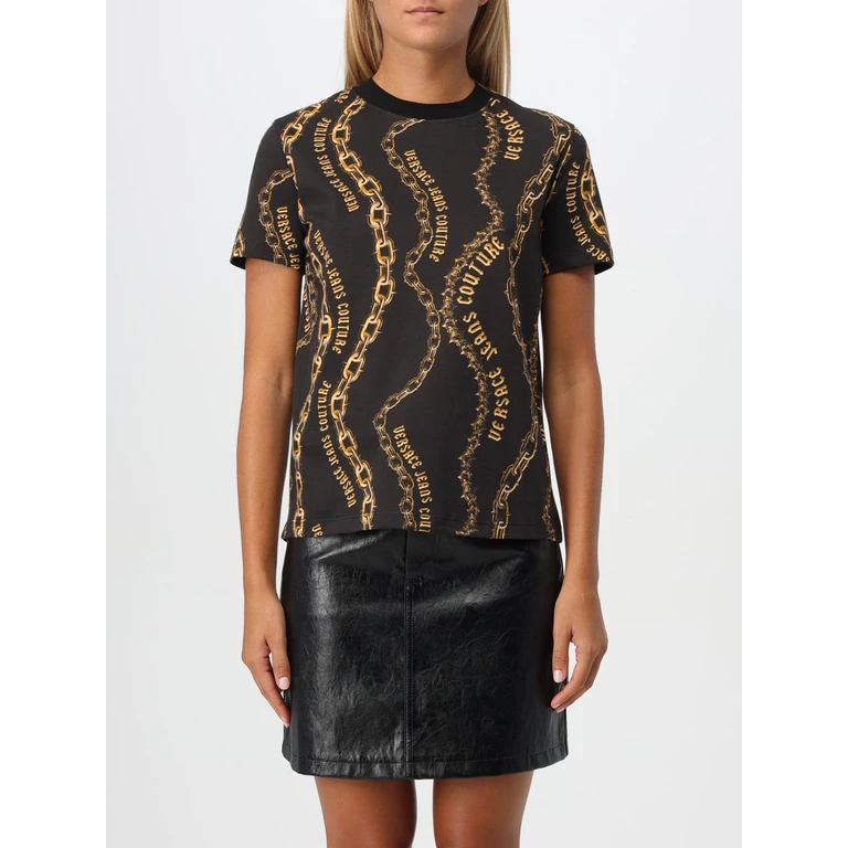 T-Shirt Woman color Black (77HAH613JS365G89)