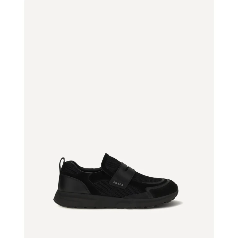 PRADA Sport mesh Loafers Male 9.5