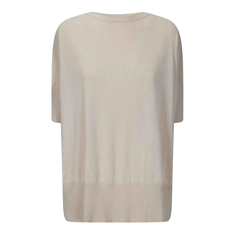 Pull Col Rond - Or (21426893)