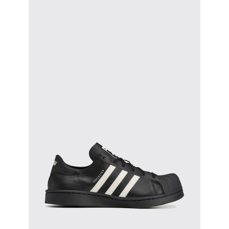 SST Leather Trainers with Shell Toe and Logo (KI0733)
