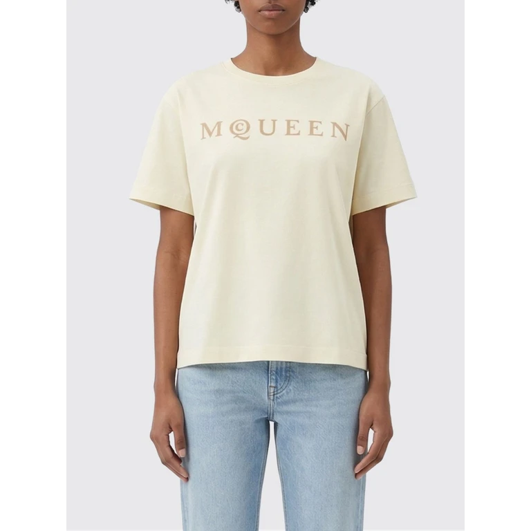 MCQUEEN T-Shirt Woman color White (858325QLAE69311)