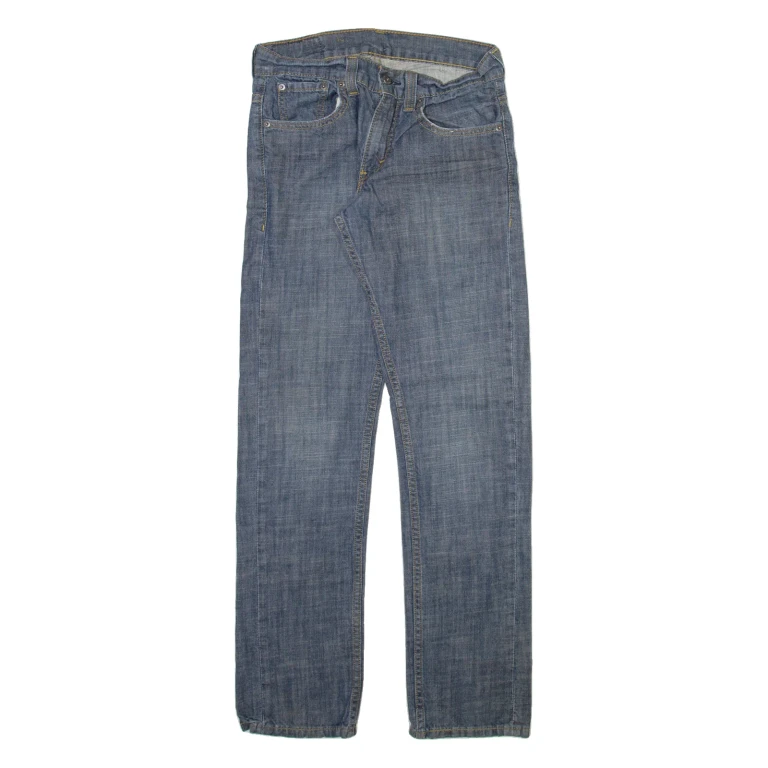 LEVI'S 511 Jeans Mens Blue Slim Straight Stone Wash W29 L30