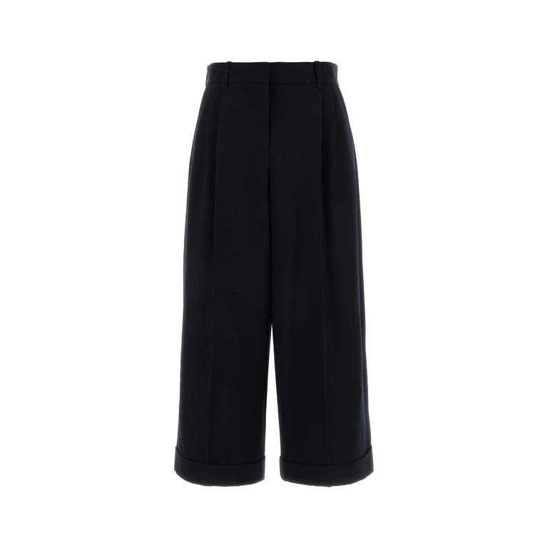 The Row Midnight Blue Wool Lior Pant Darknavy Exterior: Pantaloni - Women