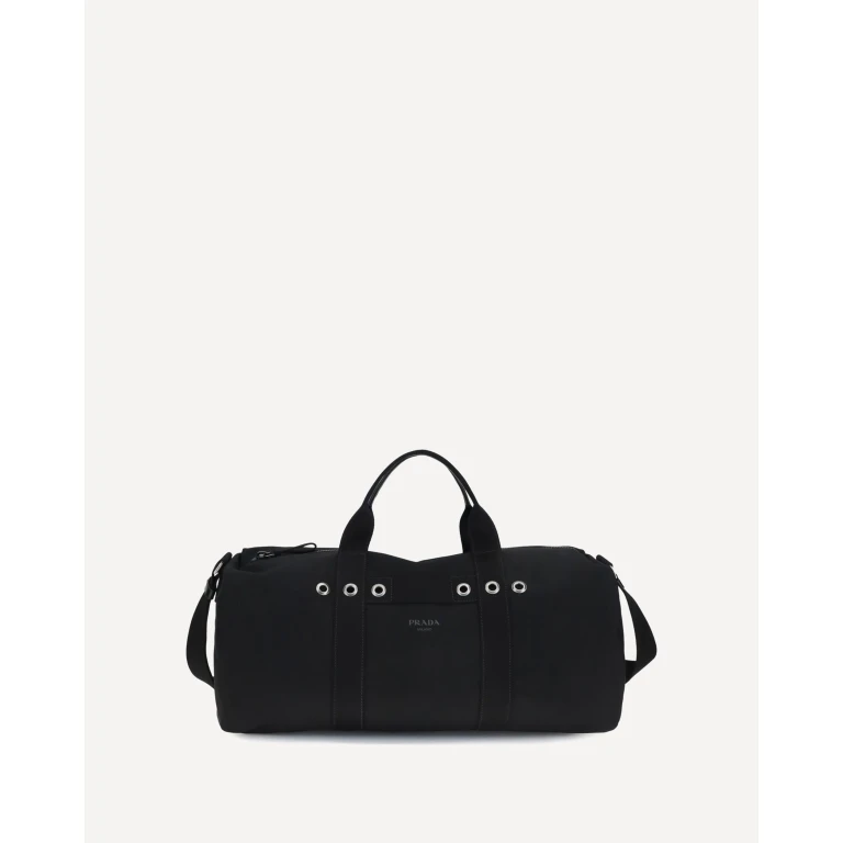 PRADA Canvas Travel Bag Male UNI