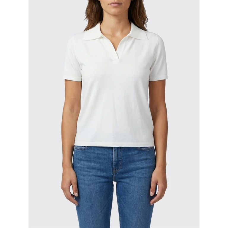 Polo Shirt Woman color Ecru (261FXA31024ECRU)