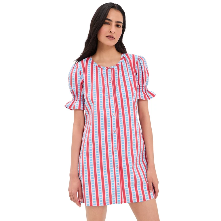 Addison Bay Sailor Dress Ruby Hatch M