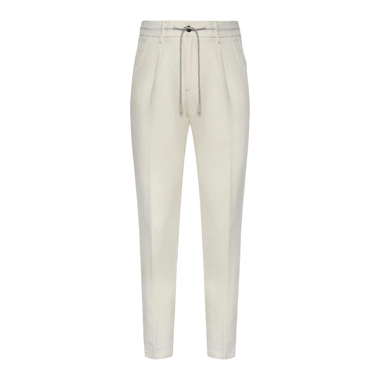Pantalons Décontractés - Blanc (M75PANG03TES0I13901NN)