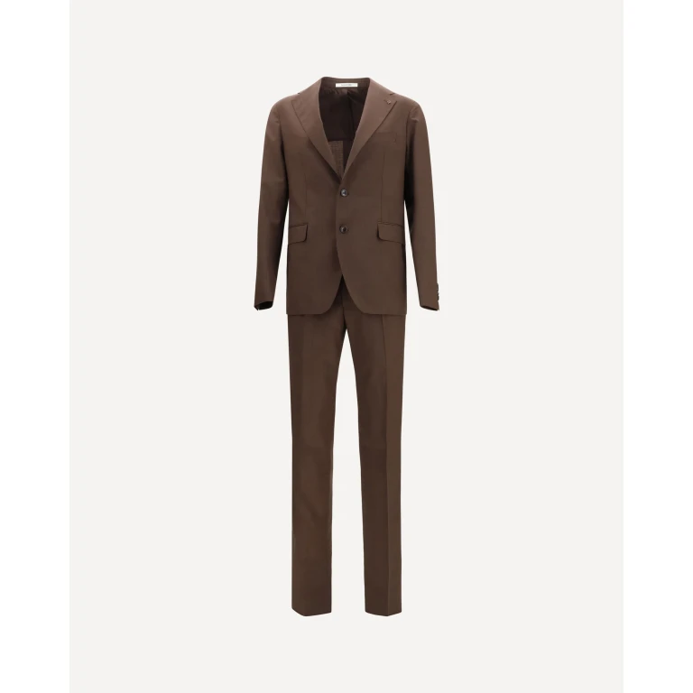 Virgin Wool Suit Male 52