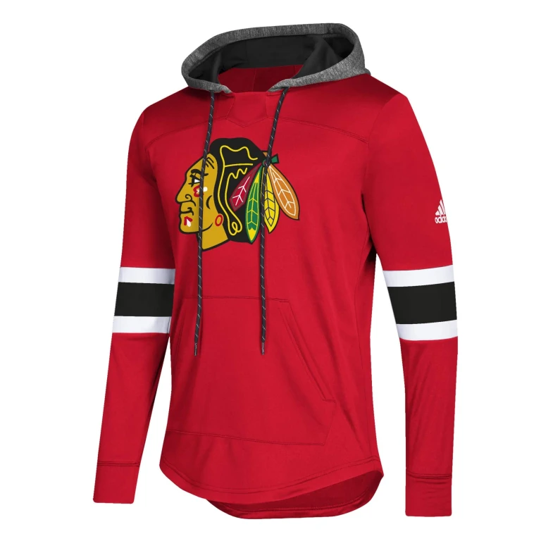Men's NHL Chicago Blackhawks Platinum Jersey Hoodie