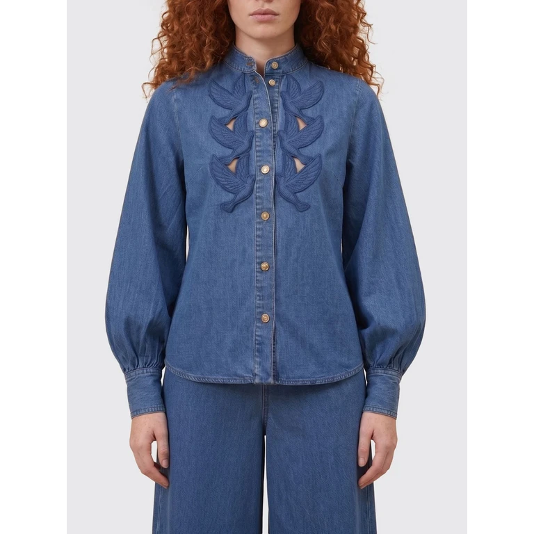 Shirt Woman color Blue (8761TS26RBAYBLUE)