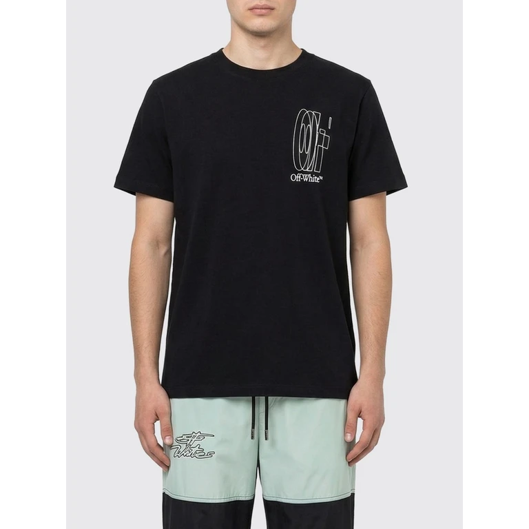 OFF-WHITE T-Shirt Men color Black (44MAA027S26J0030001)