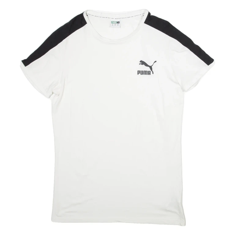 PUMA Womens T-Shirt White M