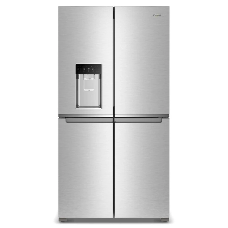 36 in. Counter Depth 4 Door Refrigerator with Ice Maker in Door in Stainless Steel 36 in. WRQC7836RZ