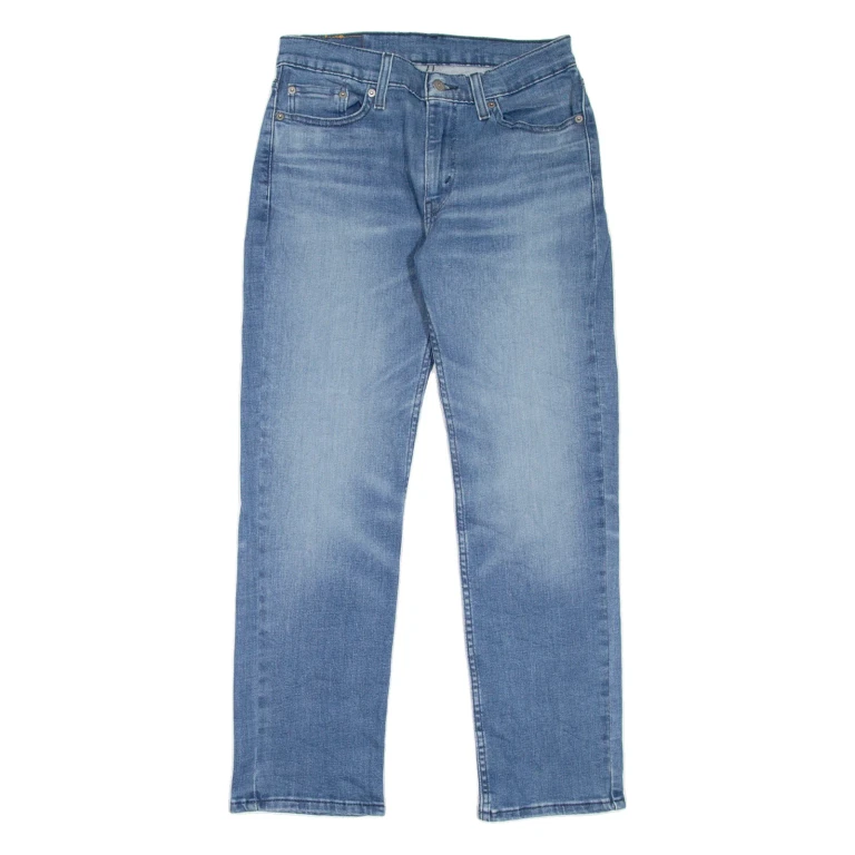 LEVI'S 514 Jeans Mens Blue Slim Straight Stone Wash W30 L30