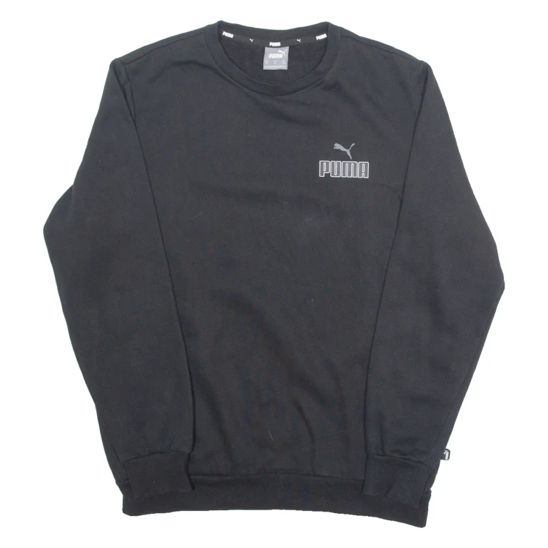 PUMA Mens Sweatshirt Black M