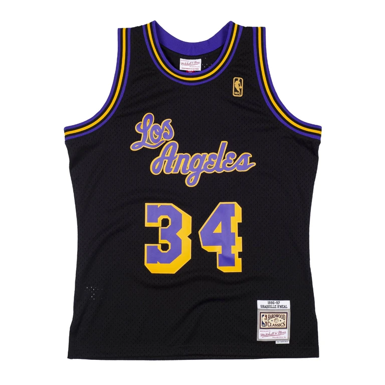 Men's NBA Reload Swingman Jersey Lakers 1996 Shaquille O'Neal
