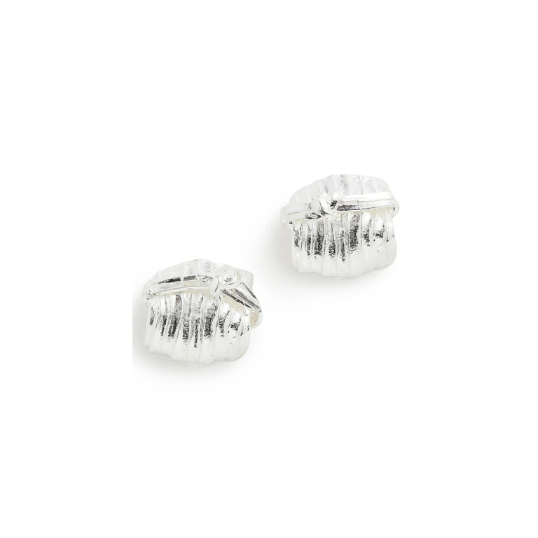 Completedworks Recycled Silver Earrings Silver One Size