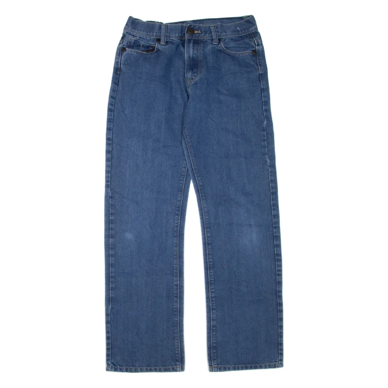 CALVIN KLEIN JEANS Womens Jeans Blue Slim Straight W28 L28