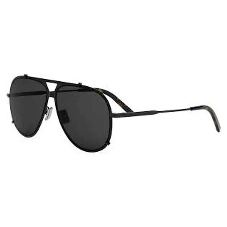 Dior DIORBLACKSUIT A3U Smoke Pilot Mens Sunglasses DM40143U 01A 59