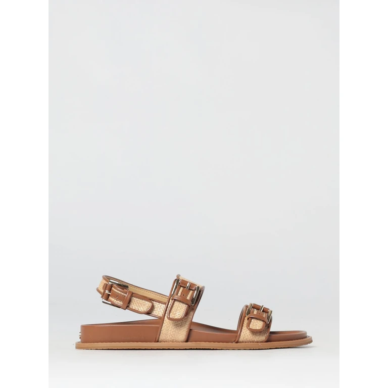 Heeled Sandal Woman color Brown (40S6NIFS1D230)