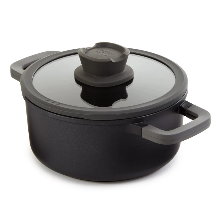 BergHOFF Leo Stone+ Nonstick Ceramic 8" Stockpot 3qt., Recycled