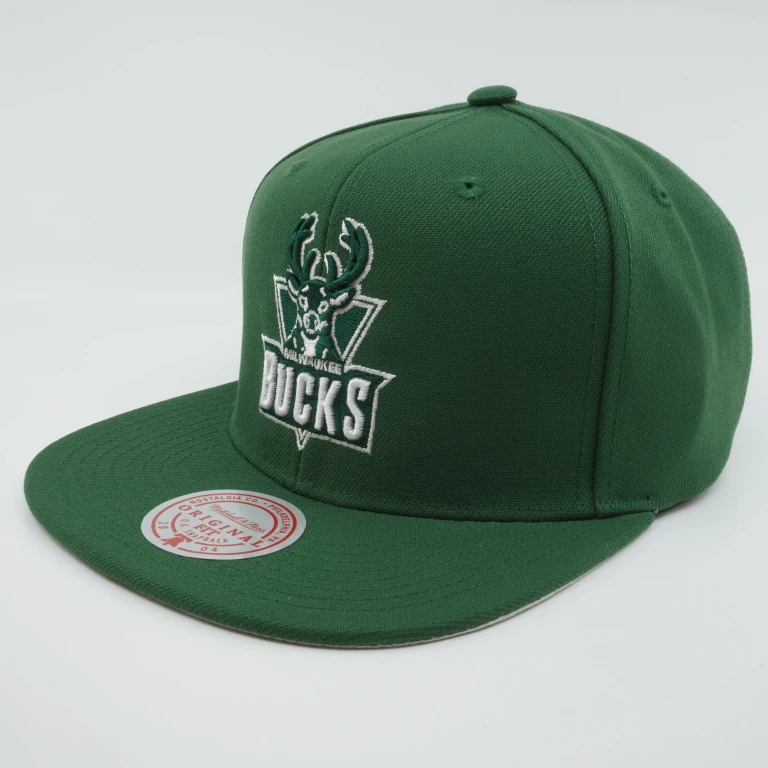 Men's NBA Back To Basics Snapback Hwc Bucks Snapback Caps