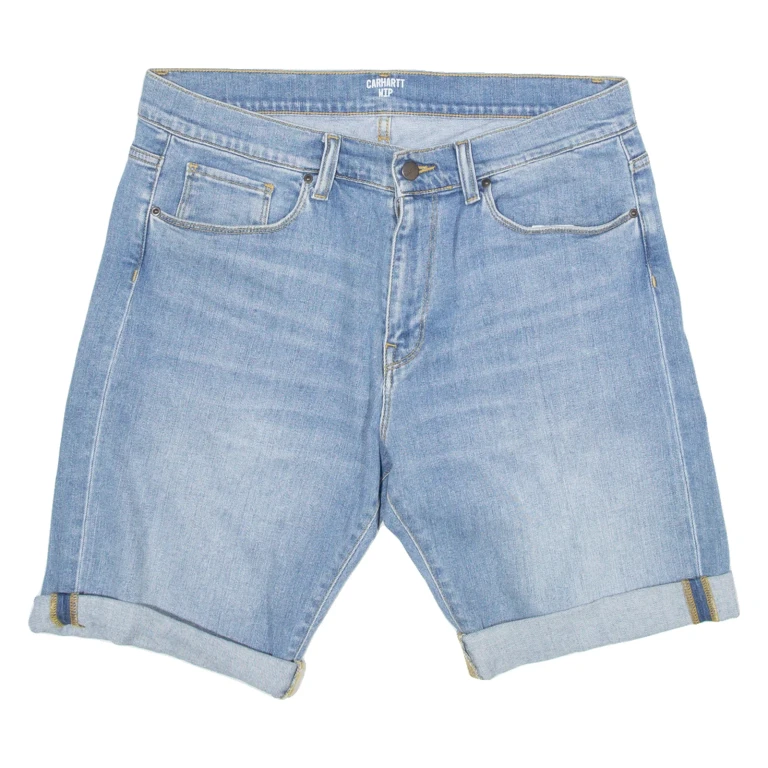 CARHARTT WIP Womens Jorts Shorts Blue M W34