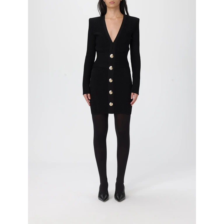 Robe Au Genou - Noir