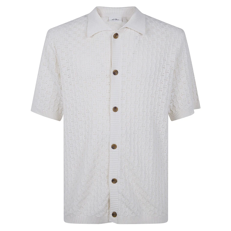"Gespertus" Short Sleeves Knitted Shirt