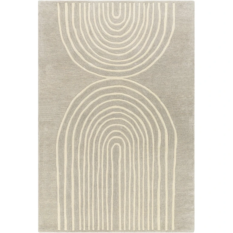 Fuat Medium Gray Area Rug