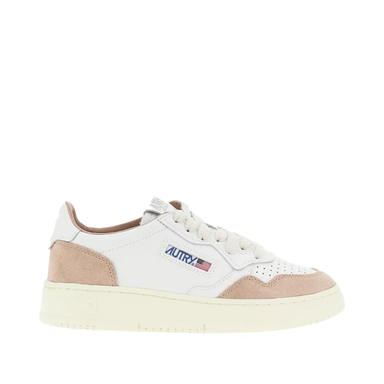 Zapatillas bajas Autry Medalist de ante y piel para mujer