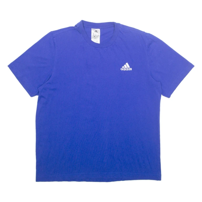 ADIDAS Mens T-Shirt Blue M (NN1-231224-16731)