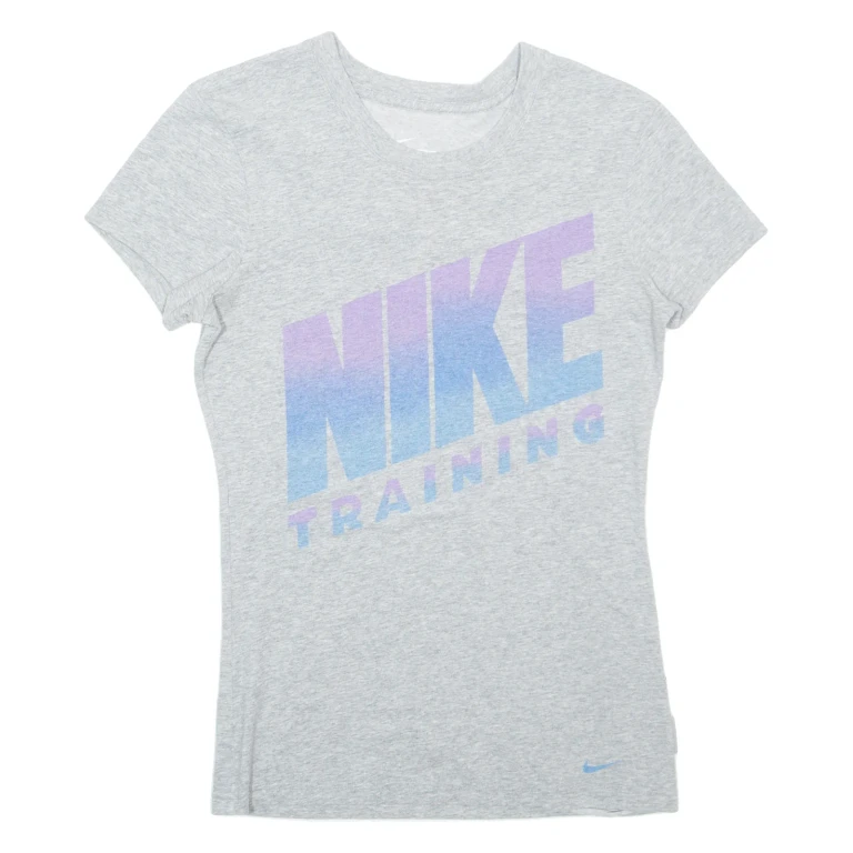 NIKE Training Womens T-Shirt Grey S