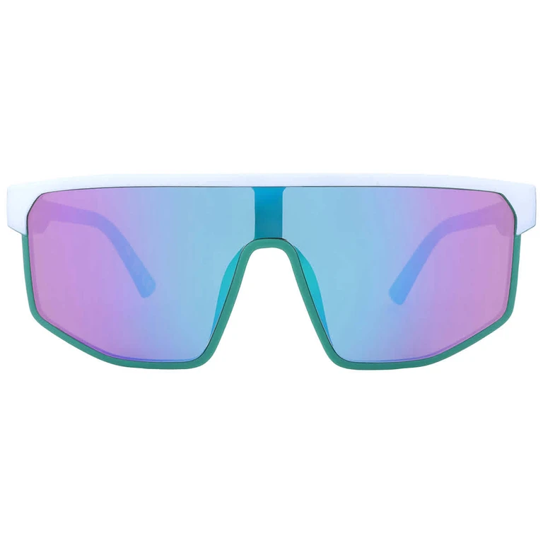 BG 25 400 Green Mirror Shield Unisex Sunglasses 10269479.FMR GRNGRN