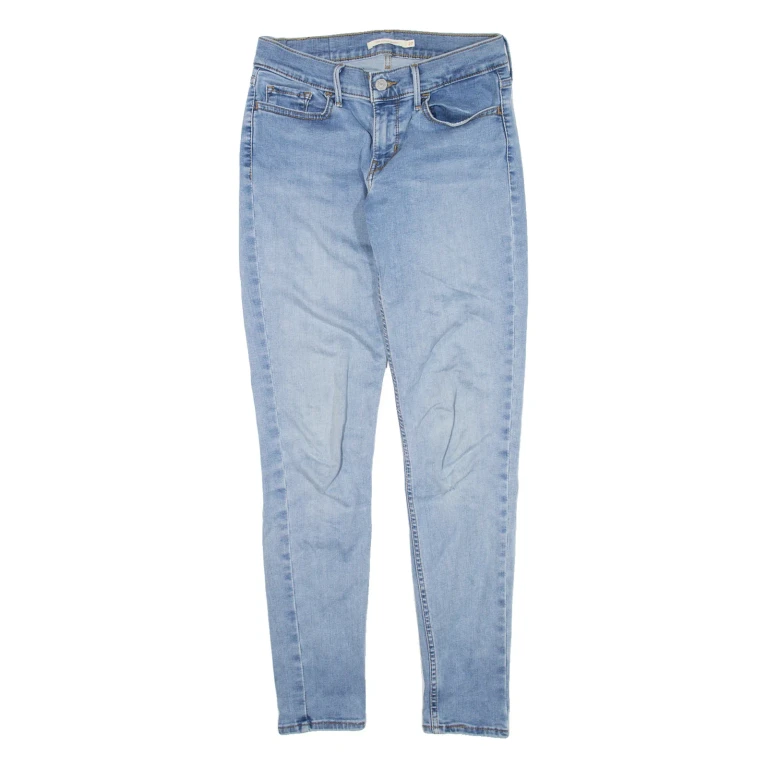 LEVI'S 710 Womens Jeans Blue Slim Skinny W27 L30