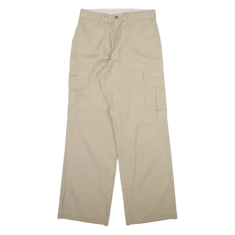 DICKIES Cargo Mens Trousers Beige Regular Straight W29 L31