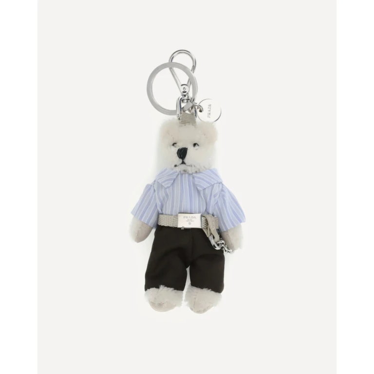 PRADA Teddy Keychain Male UNI