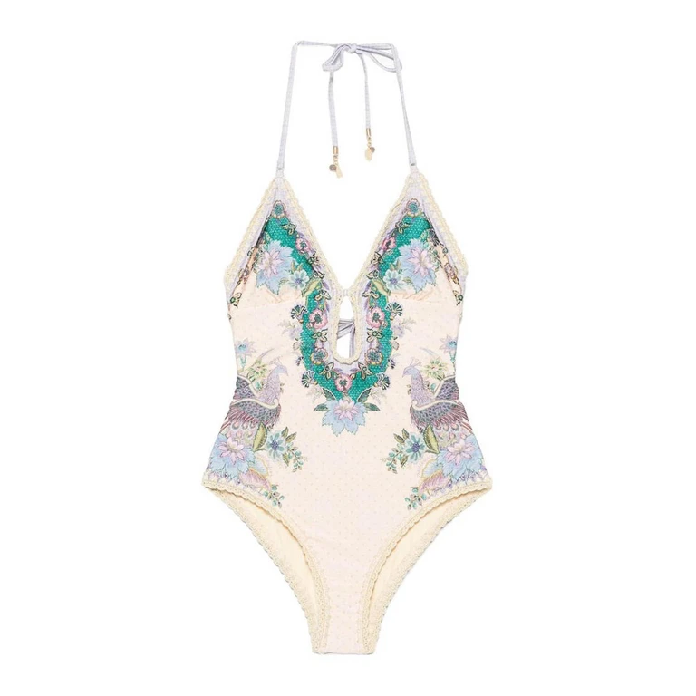 Maillot De Bain - Crème (8004WSS262CSCFL)