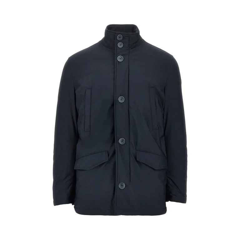 HERNO SUB-ZERO stretch nylon down jacket Man 48
