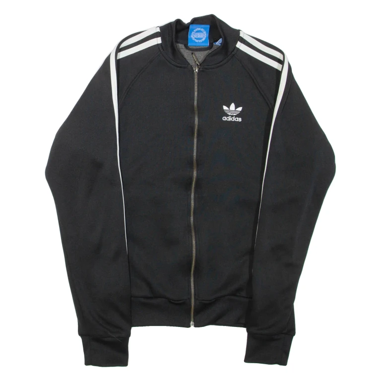 ADIDAS Mens Track Jacket Black XS