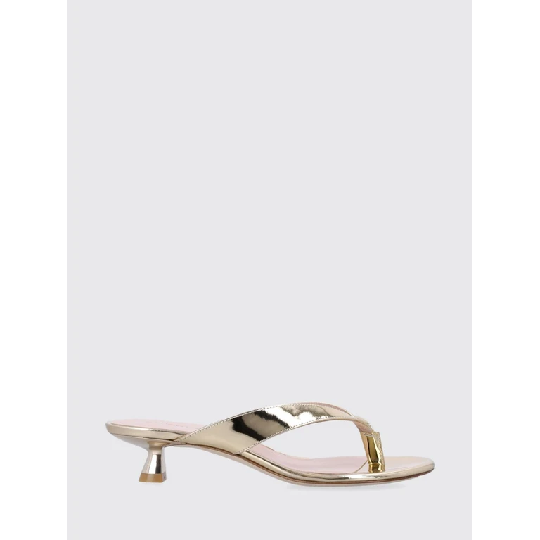 Heeled Sandal Woman color Platinum (SN814PYB)